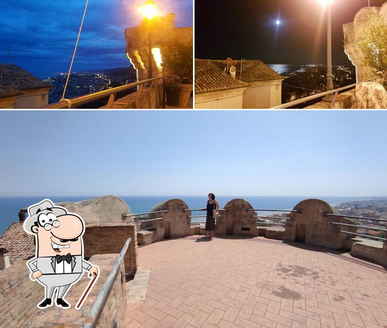 Goditi la vista dagli esterni di Ristorante Borgo Antico