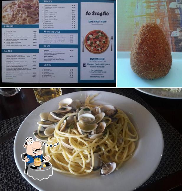 Cibo al Ristorante ''Lo Scoglio''