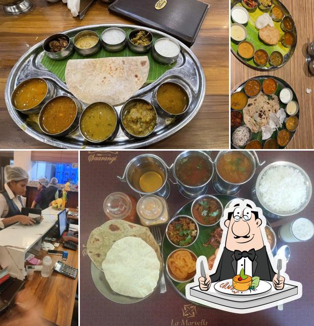 Food at Sarangi Restaurant