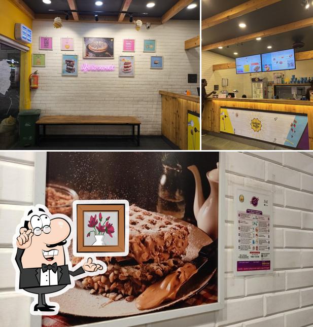 Check out how The Belgian Waffle Co looks inside