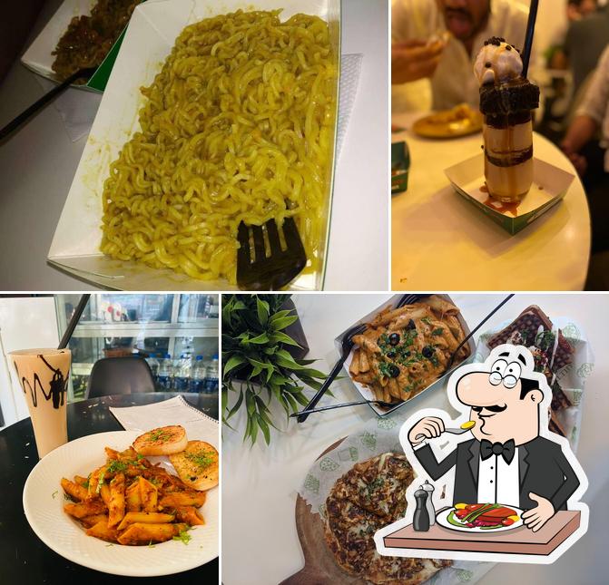 Food at Trippin' Cafe