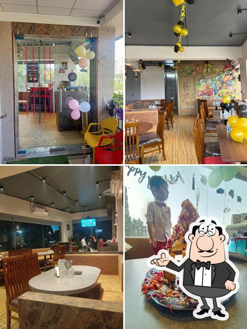 The interior of @Dosa
