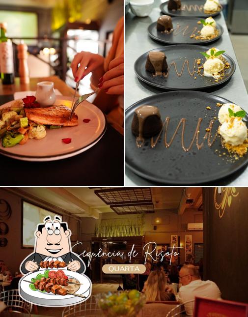 Platos en Frozen Espaço Gastronômico