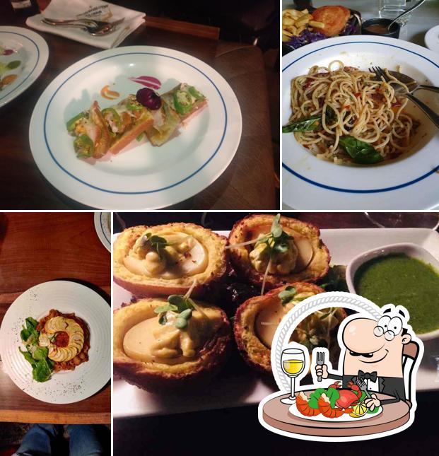 Try out different seafood meals available at Anglow