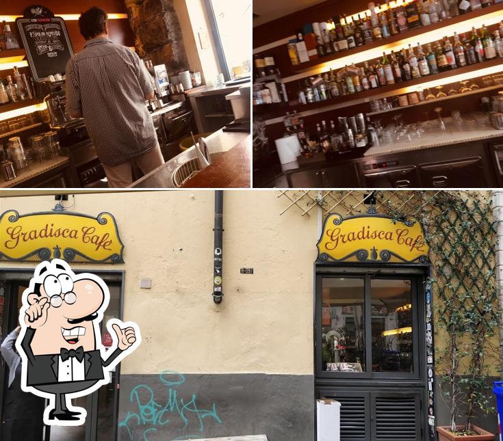 Gli interni di Gradisca Cafe'