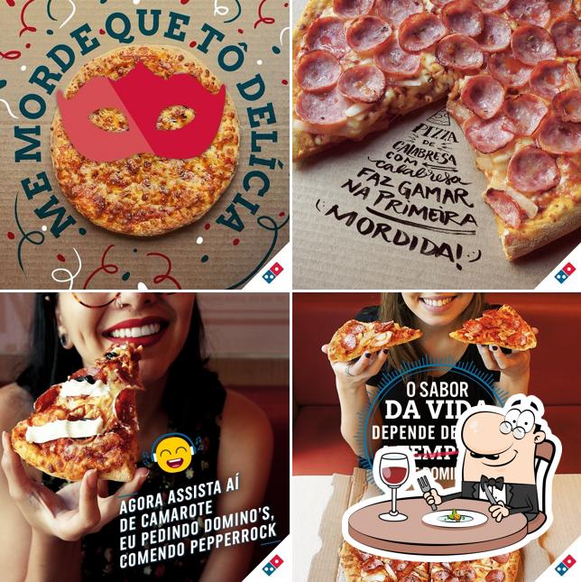 Food at Domino's Pizza