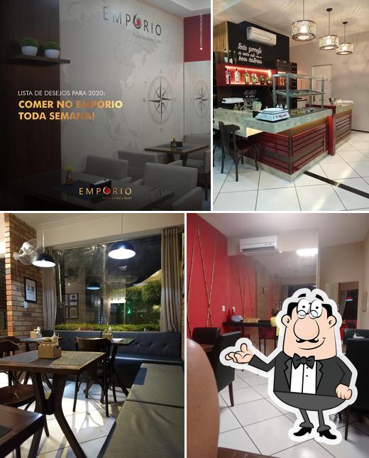 Veja imagens do interior do Emporio Sushi