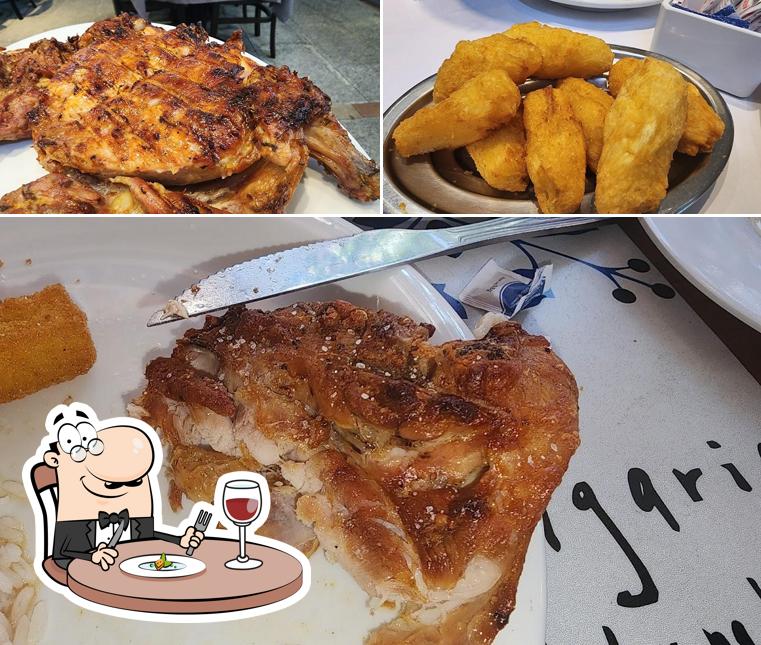 Costeletas de porco em Frangaria Vila Olímpia