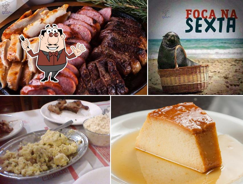 Comida em Galeto da Ribeira
