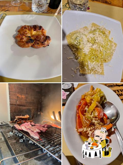 Platti al Osteria Da Giovanna