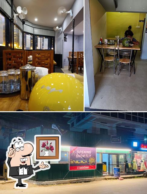 The picture of interior and exterior at Irani Street Cafe Mukkolakkal