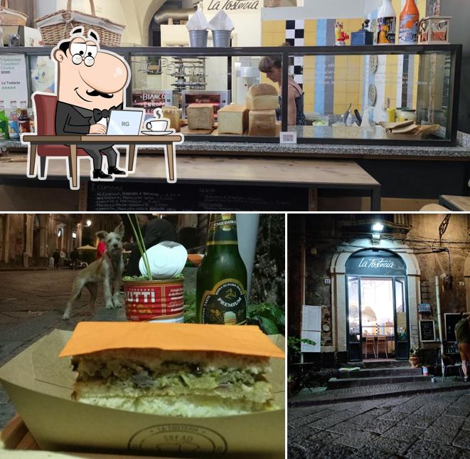 Gli interni di La Tosteria