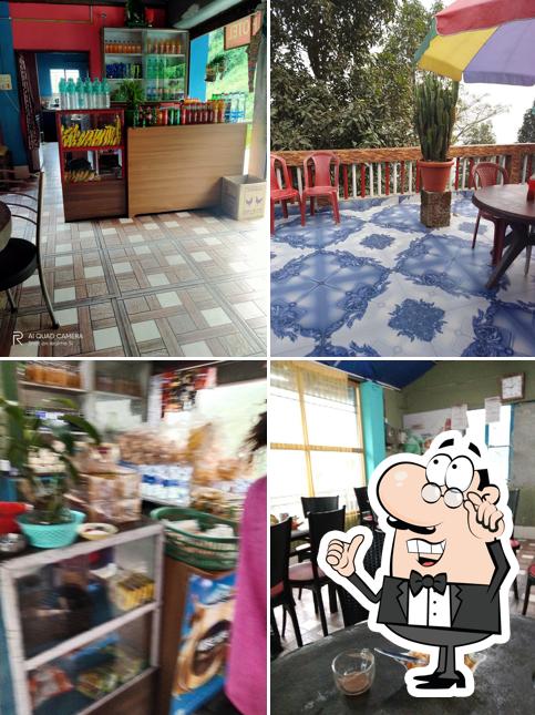 The interior of Prakiti Hotel