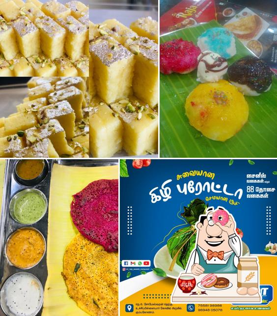 SRI RAJA SWEETS & RESTAURANT provides a number of sweet dishes