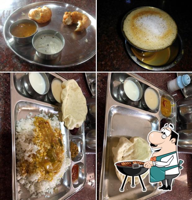 Pick meat dishes at Sree Saravana Bhavan pure veg and non veg