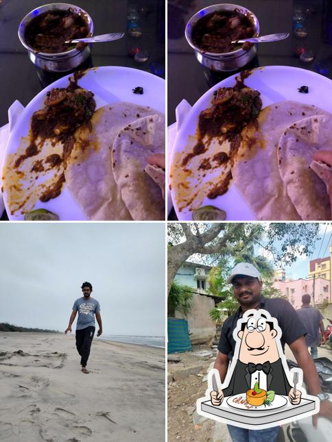 The restaurant's food and exterior