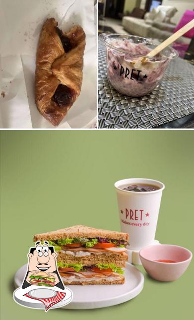 Club sandwich at Pret A Manger