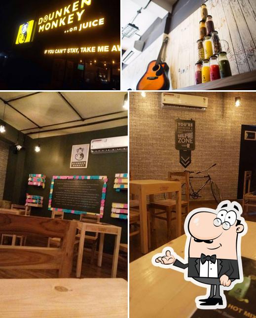 The interior of Drunken Monkey