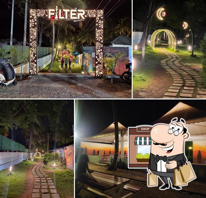 You can get some fresh air outside FILTER KITCHEN CAFE AND LOUNGE