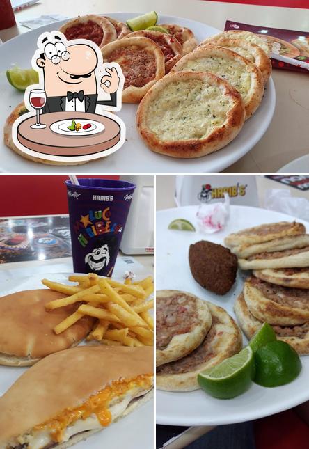 Comida em Habibs
