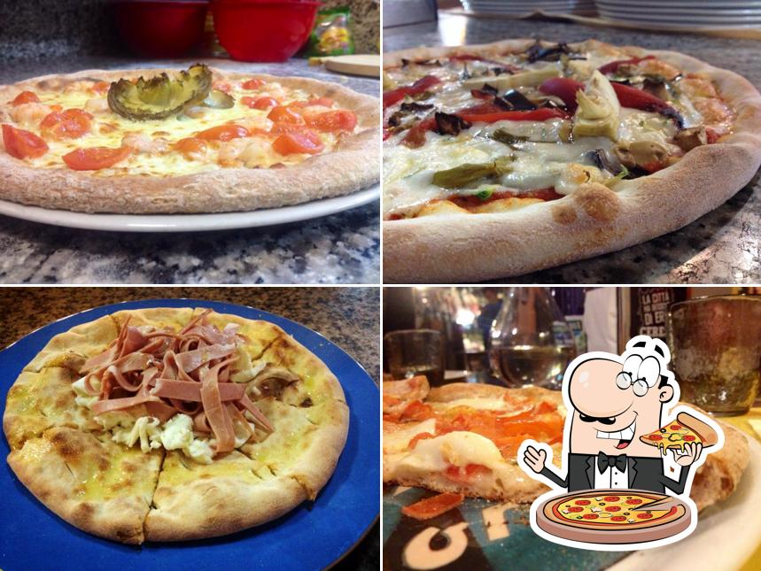 Prenditi tra le molte varianti di pizza