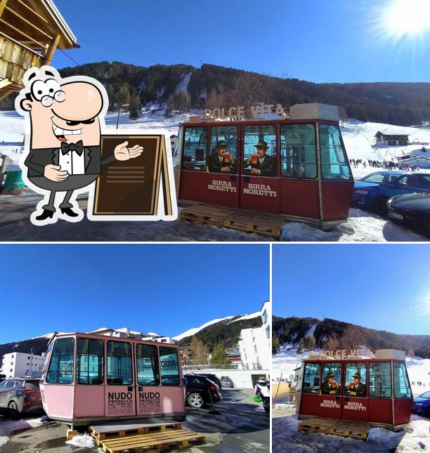 Gli esterni di Chalet Bello