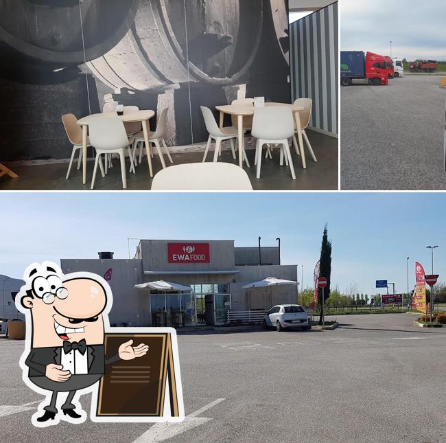 La immagine della esterno e interni di EWA FOOD