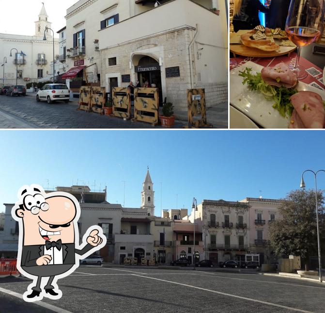 La foto della esterno e tavolo da pranzo di Centrale