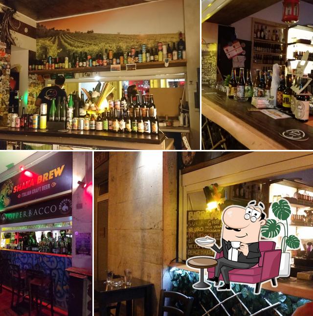 Gli interni di Shaka Brew - Italian Craft Beer