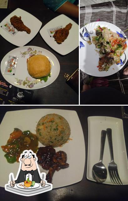 Food at Ali’s Cafe