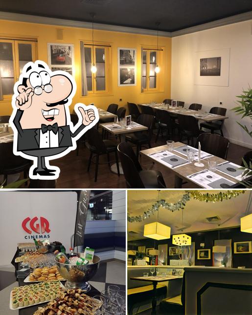 L'intérieur de Brasserie Gusto Lattes