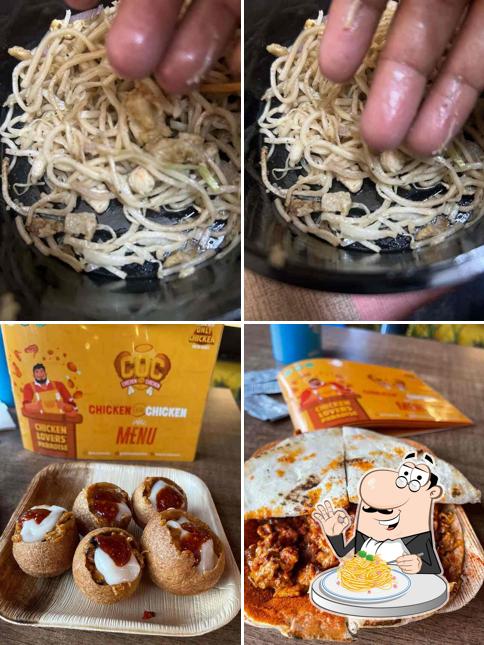 Spaghetti carbonara at Chicken Only Chicken (COC) - Kazhipattur