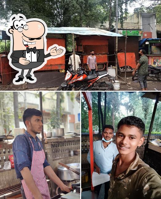 Here's a pic of Famous Bhurji Center