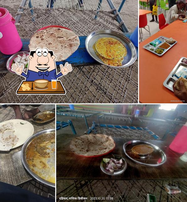 Meals at Maa Karani Rajasthani Hotel