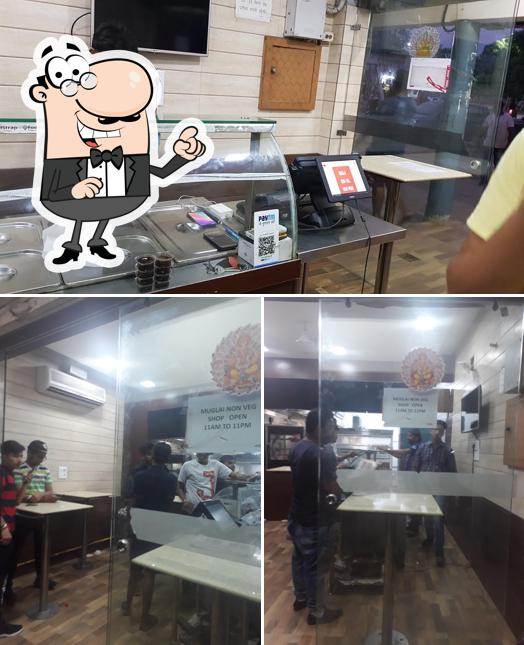 The interior of Muglai Non Veg
