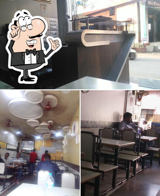 The interior of Ram Ratan Restaurant