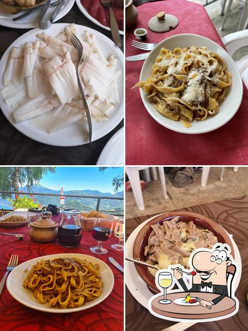 Cibo al Ristorante Capanna Giuseppe e Bruno