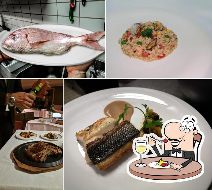 Cibo al Ristorante Cortefellana
