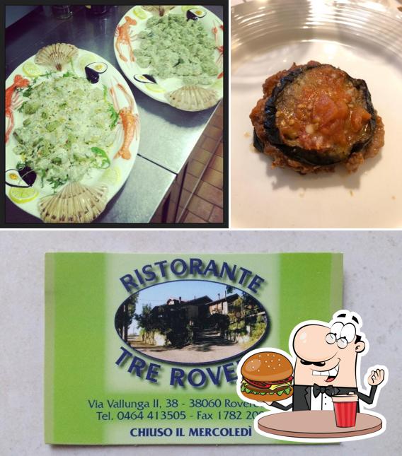 Prova un hamburger a Ristorante Tipico Tre Roveri