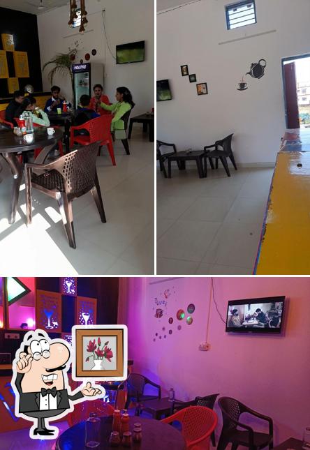 The interior of Tinder Tea House