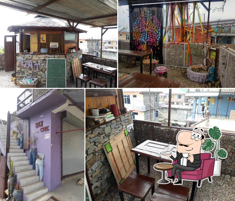 The interior of Sasta Cafe