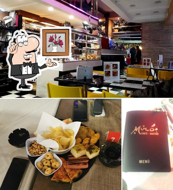 Dai un'occhiata agli interni di Mirò' Bistrot Café