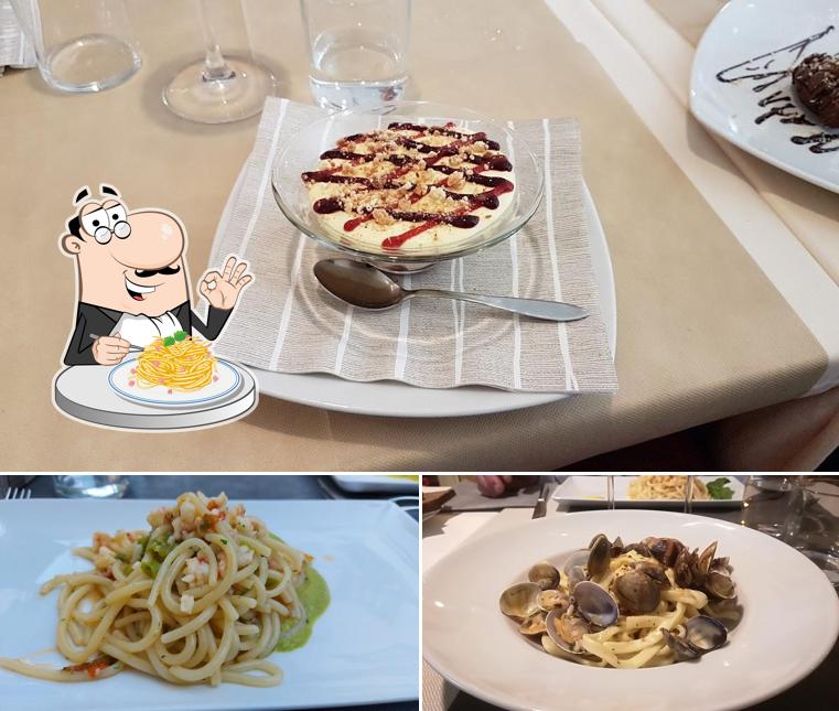 Spaghetti alla carbonara al Ristorante al posto accanto