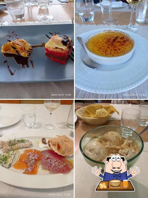 Creme brulee al Ristorante La Baita