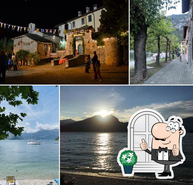 Gli esterni di Riva Bianca Bar Pizzeria