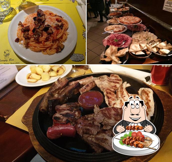 Cibo al Snoopy Di Caronte Luciano