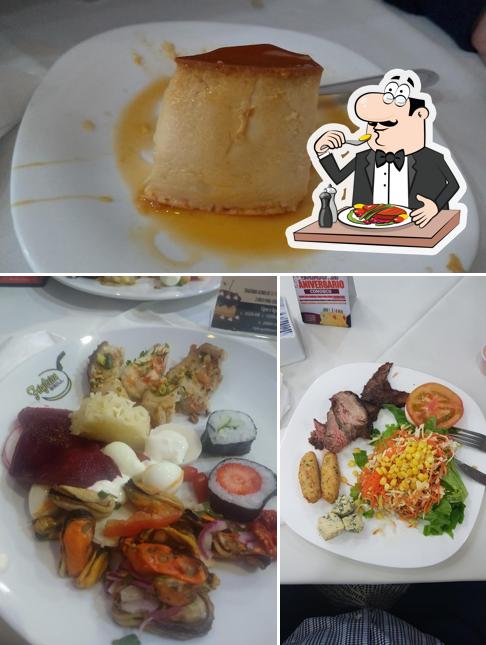 Comida em Frigideira Grill