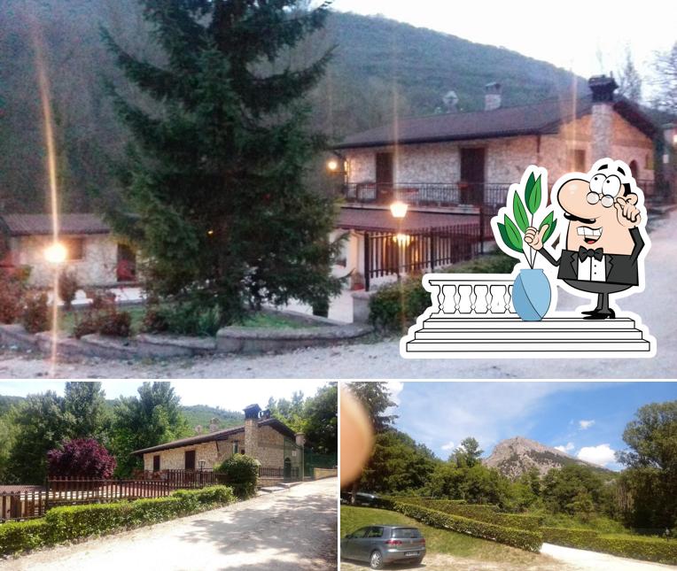 Gli esterni di Ristorante Le Foci di Aielli-Celano