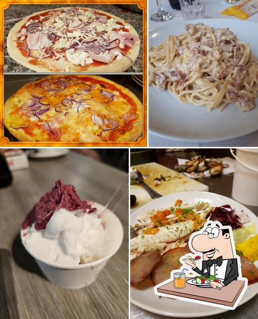 Platti al Pizzeria Osteria Due Elfi