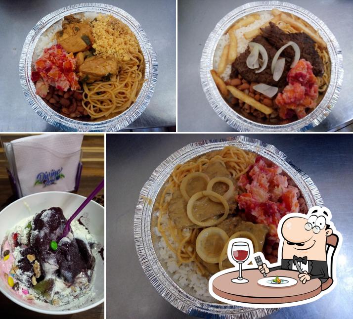 Comida em Pizzaria Marcão